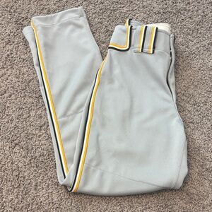 Boombah grey baseball pants new without tags 26